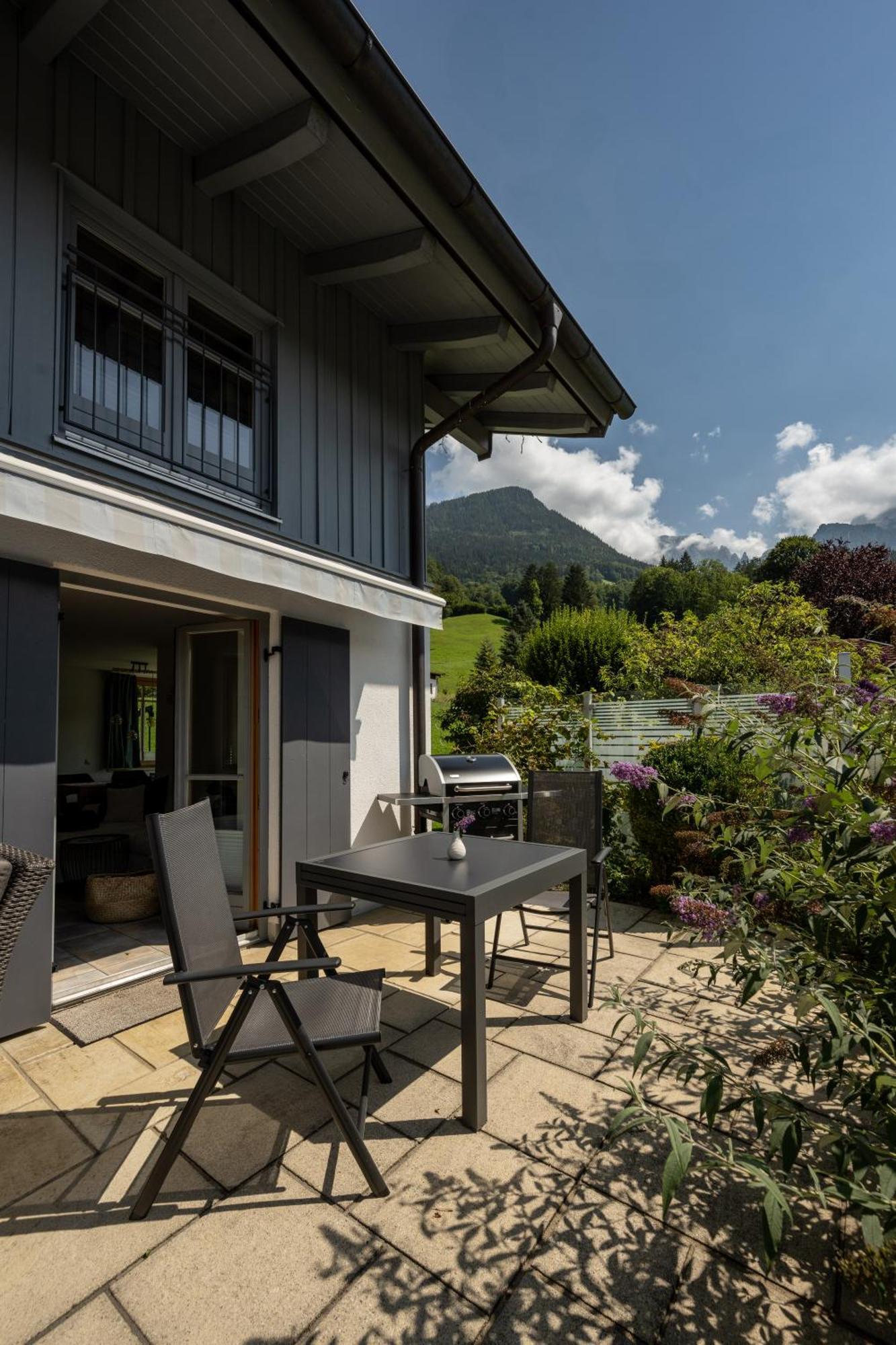 Ferienwohnung Marianne Bergpanorama Fuer Paare 60Qm Berchtesgaden Exterior foto