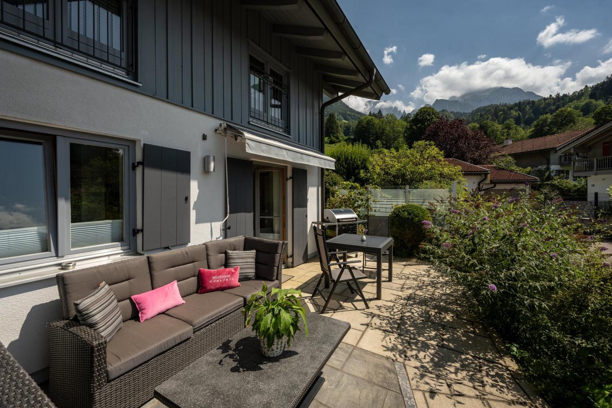 Ferienwohnung Marianne Bergpanorama Fuer Paare 60Qm Berchtesgaden Exterior foto